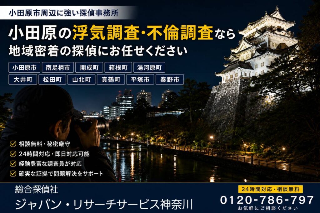 総合探偵社ジャパン・リサーチサービス神奈川
フリーダイヤル「悩む・泣くな」